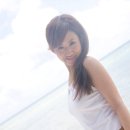 Woman standing on the beach